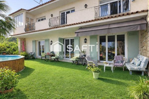 ANTIBES – Propriété de caractère de 250 m² sur terrain de 1 850 m² – Calme absolu – Fort potentiel