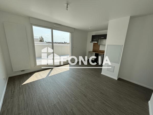 Location Appartement 2 pièces 43.49 m² - 9 ET 11 AVENUE ADA LOVELACE Tours 37100