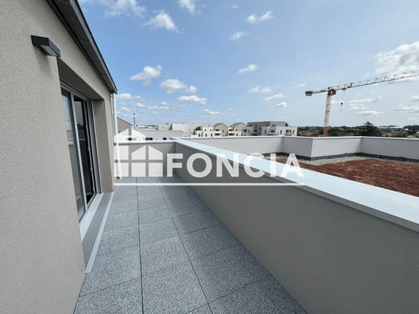 Location Appartement 2 pièces 43.49 m² - 9 ET 11 AVENUE ADA LOVELACE Tours 37100