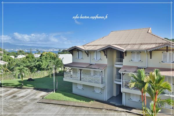 Appartement 2 pièces LES TROIS ILETS- Vue Mer – Proximité Plage – Terrasse + Box - A Vendre (972)