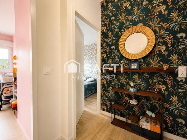 Appartement 2 chambres DPE C, PMR, terrasse SUD.