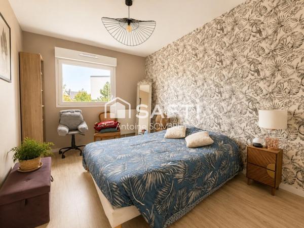 Appartement 2 chambres DPE C, PMR, terrasse SUD.