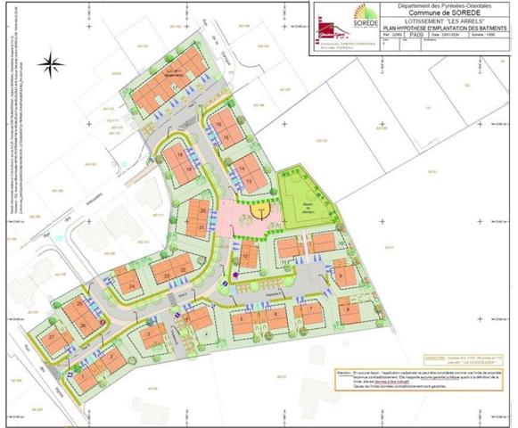 Terrain à bâtir à Sorède libre de constructeur