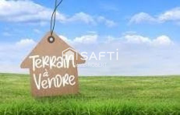 Terrain à bâtir viabilisé de 632m²