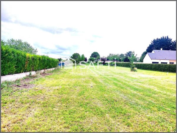 Terrain à bâtir viabilisé de 632m²
