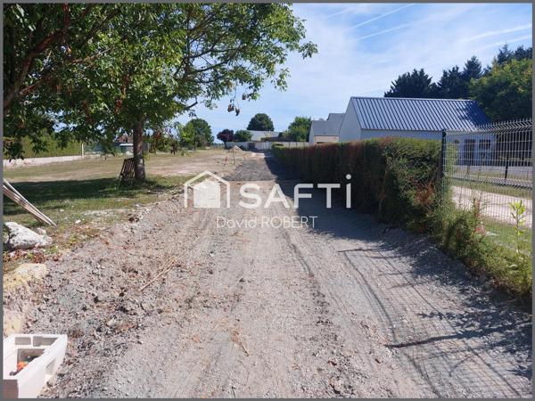 Terrain à bâtir viabilisé de 632m²