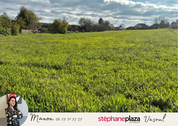 Grand terrain constructible à Port Sur Saône