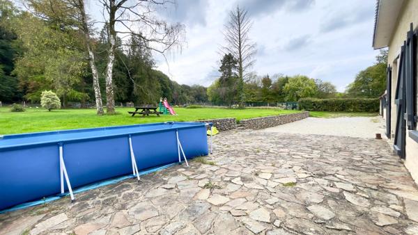 En campagne vue sur la foret