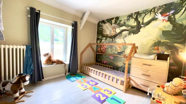 En campagne vue sur la foret