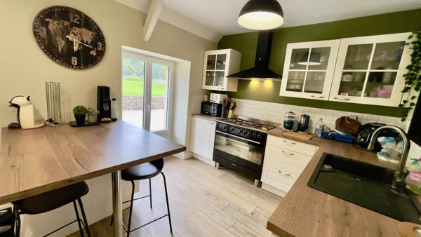 En campagne vue sur la foret