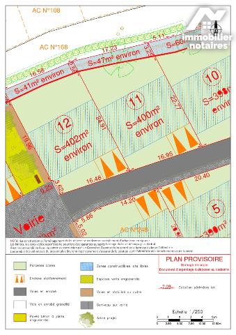 IFFENDIC - Proche centre-ville, terrain à bâtir de 447 m² viabilisé
