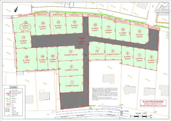 IFFENDIC - Proche centre-ville, terrain à bâtir de 447 m² viabilisé