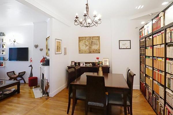 Nogent-sur-Marne hypercentre – 84 m² traversant, charme de l’ancien, 2 chambres + bureau