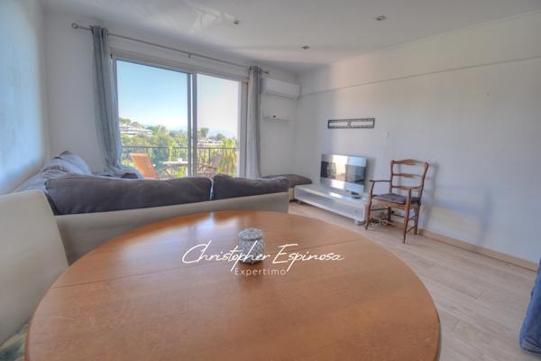 Villeneuve-Loubet (06270) Exclusivité – Studio dernier étage avec terrasse, vue mer et montagne – Villeneuve-Loubet