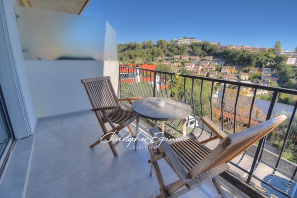 Villeneuve-Loubet (06270) Exclusivité – Studio dernier étage avec terrasse, vue mer et montagne – Villeneuve-Loubet