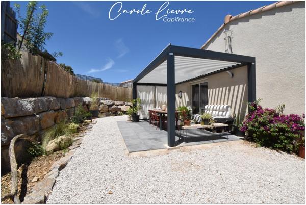 Maison T3 de plain-pied – 70 m² – Terrain d’environ 400 m² – Construite en 2020