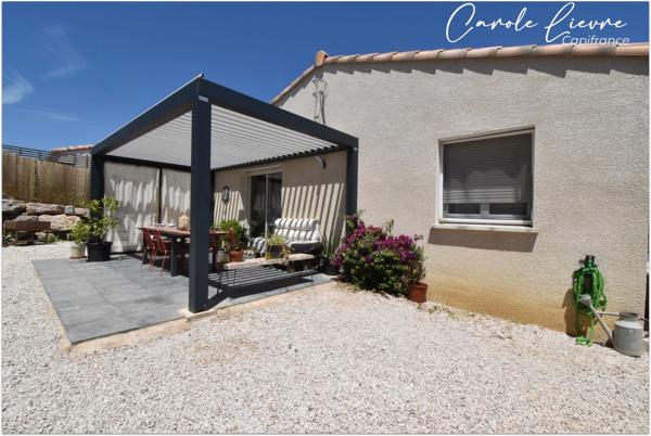 Maison T3 de plain-pied – 70 m² – Terrain d’environ 400 m² – Construite en 2020