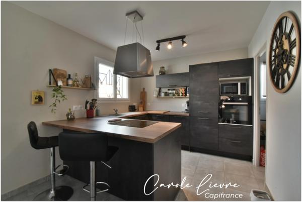 Maison T3 de plain-pied – 70 m² – Terrain d’environ 400 m² – Construite en 2020