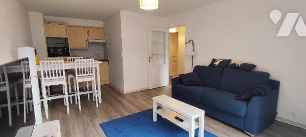 Charmant T2- CABINE (lit double) de 39,18m² avec grande terrasse plein SUD - centre ville du TOUQUET