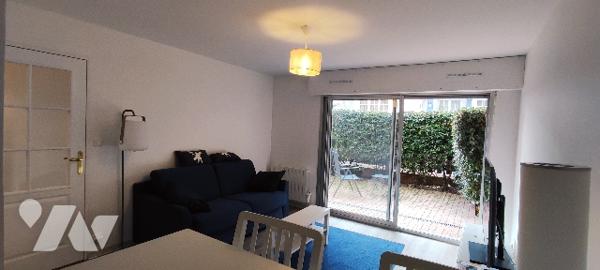 Charmant T2- CABINE (lit double) de 39,18m² avec grande terrasse plein SUD - centre ville du TOUQUET
