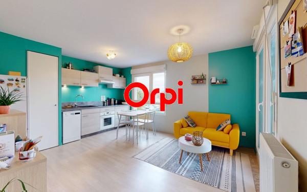 Appartement à vendre    2 pièces • 41,20 m2 Vaulx-en-Velin