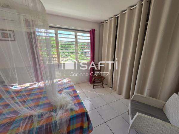 Beau T2 en RDC proche de la plage de l'Anse à l'Âne