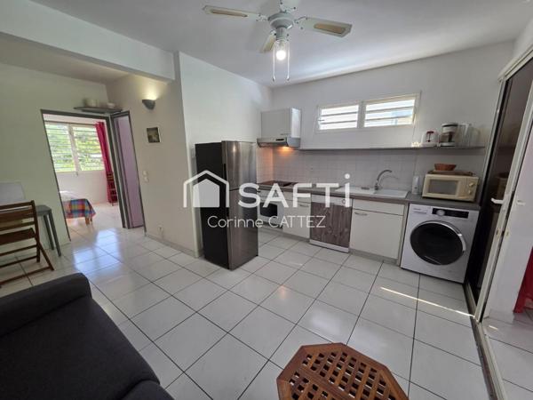 Beau T2 en RDC proche de la plage de l'Anse à l'Âne