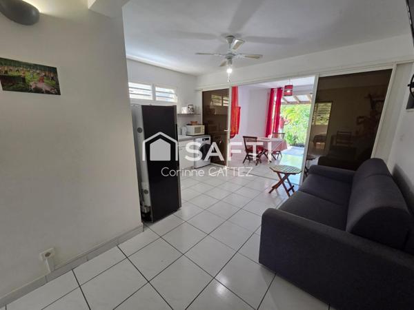 Beau T2 en RDC proche de la plage de l'Anse à l'Âne