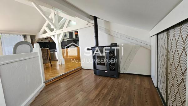 Loft moderne de 80 m² avec terrasse privative et cave – Dernier étage