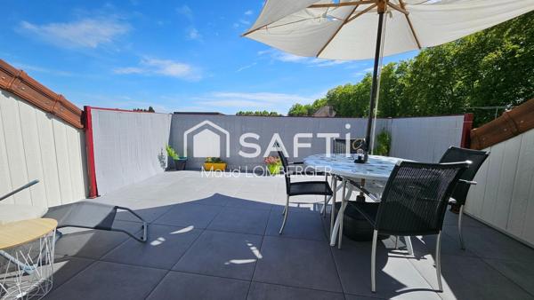 Loft moderne de 80 m² avec terrasse privative et cave – Dernier étage