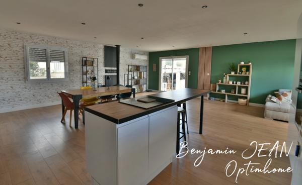 À Sauvian – Rare : maison 4 faces avec piscine, sans vis-à-vis, dans un environnement très recherché