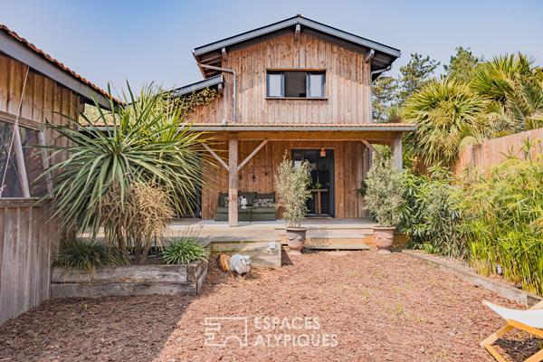 Maison en bois pleine de charme, au port de La Teste-de-Buch
