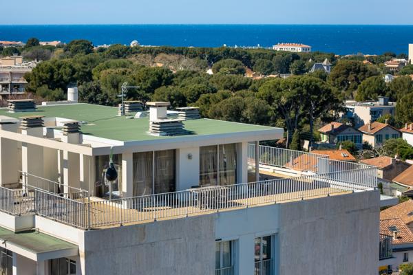 Marseille (13008) Duplex T4/5 – Dernier étage avec rooftop et vue panoramique POINTE ROUGE 13008