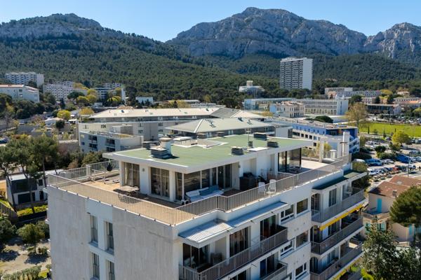 Marseille (13008) Duplex T4/5 – Dernier étage avec rooftop et vue panoramique POINTE ROUGE 13008