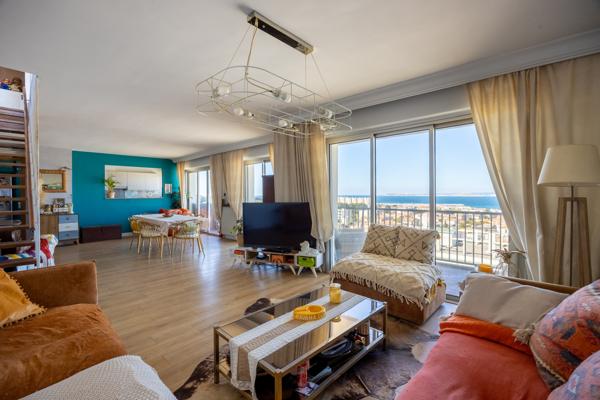 Marseille (13008) Duplex T4/5 – Dernier étage avec rooftop et vue panoramique POINTE ROUGE 13008
