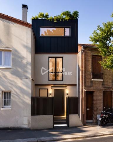 Maison d'architecte avec rooftop