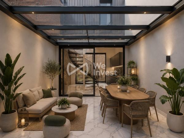 Maison d'architecte avec rooftop