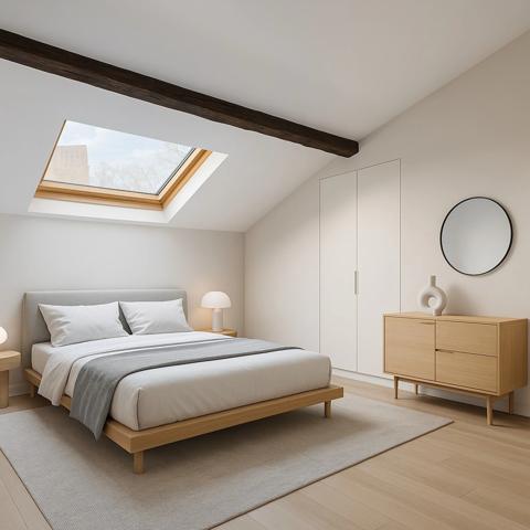 75019 – PARIS – DUPLEX – 2 CHAMBRES – TRAVERSANT EST/OUEST – 3ᵉ ÉTAGE – CLIMATISATION - DERNIERS NIVEAUX – 100 M MÉTRO LAUMIÈRE – 4 MIN BUTTES-CHAUMONT – 5 MIN BASSIN DE LA VILLETTE