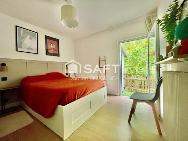 Maisonnette de charme au calme avec petit jardin et terrasse