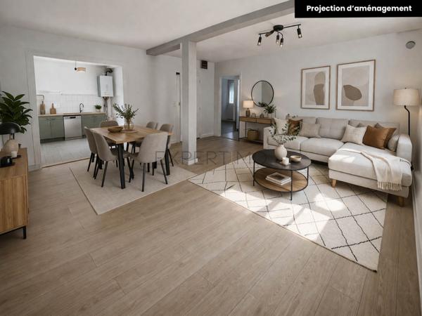 Saint-Nazaire (44600) Appartement 3 pièces – 66 m² – Centre de Saint-Nazaire