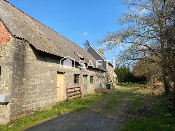belle longère au calme. énorme potentiel. à rénover