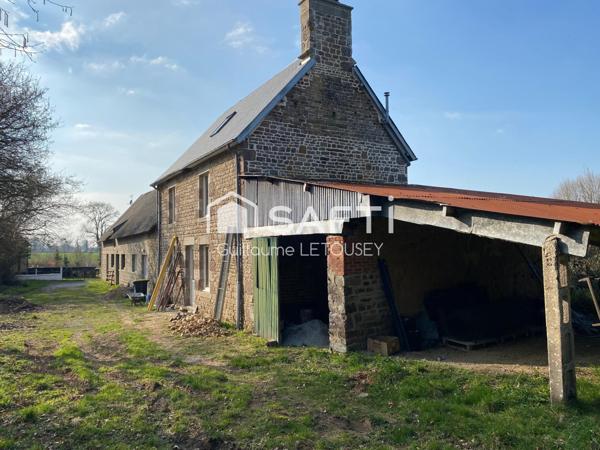 belle longère au calme. énorme potentiel. à rénover
