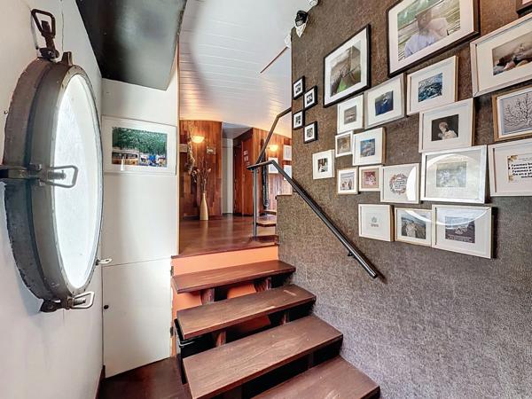 Péniche habitation – 170 m² – CONFLUENCE LYON 2e