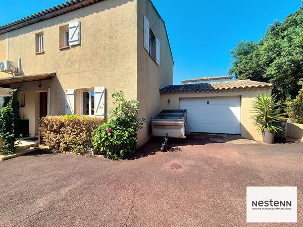 Saint-Aygulf, maison 3 chambres, garage, au calme, centre ville