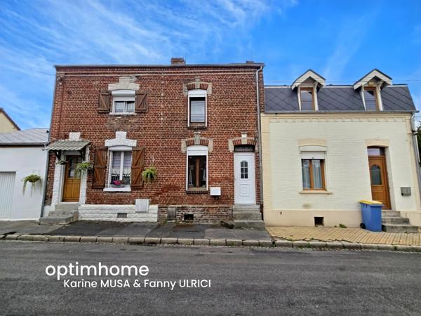 HIRSON (02) - 🏡 Vente maison avec 2 chambres 🛏️🛏️, avec terrasse et jardin ☘️