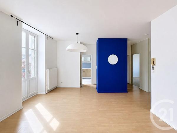 Appartement F3 à vendre  3 pièces - 55,39 m 2   NANCY  - 54