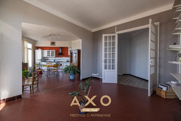 EXCLUSIVITE - MARSEILLE - LA BLANCARDE - APPARTEMENT - 91 M2 - T5 - VUE - BALCON - CAVE - 270 000