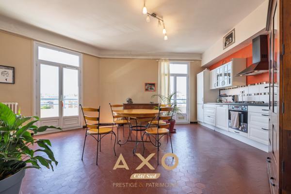 EXCLUSIVITE - MARSEILLE - LA BLANCARDE - APPARTEMENT - 91 M2 - T5 - VUE - BALCON - CAVE - 270 000
