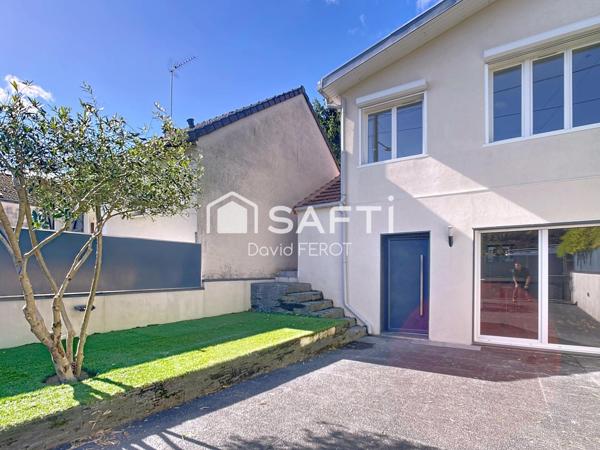 Maison rénovée avec terrasse et dépendance – Brunoy