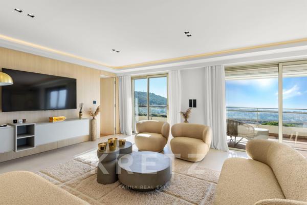 CANNES / LE CANNET - VILLA SUR LE TOIT DUPLEX (5 CHAMBRES)